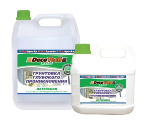 DecoTech ECO грунтовка глубокого проникновения DecoTech ECO грунтовка глубокого проникновения