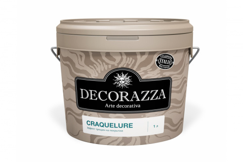 Decorazza Декор. покрытие Craquelure для эф. растрескавш. краски