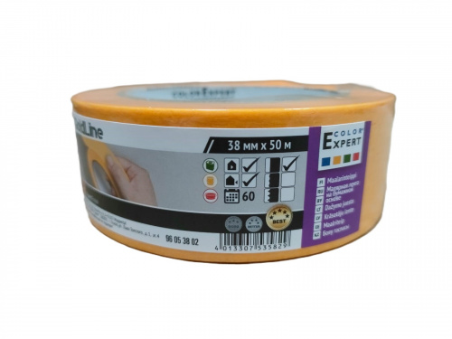 COLOR EXPERT Лента бумажная золот. 38mmx50m акриловый клей UV60, 8,5 мк фото 4 COLOR EXPERT Лента бумажная золот. 38mmx50m акриловый клей UV60, 8,5 мк фото 4