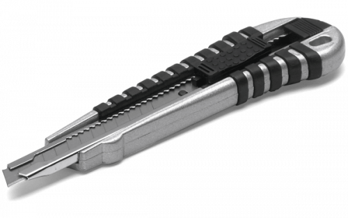 632014 ANZA Нож малый 1 лезвие 9 мм
