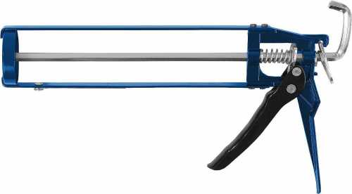 Скелетный пистолет для герметика ЗУБР Монтажник, 310 мл, серия Профессионал фото 2