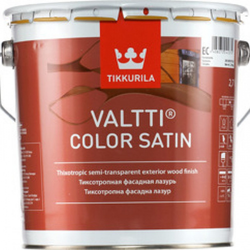 Tikkurila Valtti Color Satin тиксотропная лессирующая фасадная лазурь