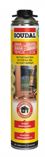 Soudal Yellow Пена профеcсиональная Soudal Yellow Пена профеcсиональная