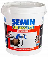 SEMIN Шпаклевка универсальная 3 в1  AIRLESS / АИРЛЕСС