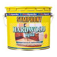 SYMPHONY HARDWOOD яхтный лак — полиуретановый влагостойкий шелковисто -матовый