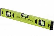 A136/040 ARMERO Уровень алюминиевый, 40 см, 3 глазка, магнит