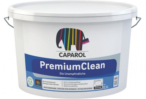 Caparol Premium Clean Краска интерьерная высокоустойчивая к мытью