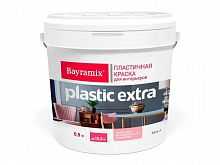 Bayramix Plastik Extra Супер-белая, пластичная матовая краска для помещений с высокой эксплуатационн