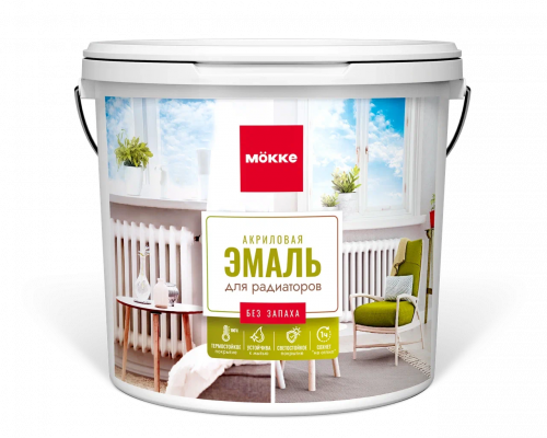 Mokke Эмаль акриловая для радиаторов