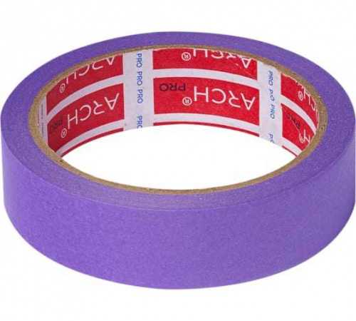 673025 ARCH PRO Малярная лента фиолетовая Четкий край, деликатная 25 м × 25 мм (30 дней) фото 4
