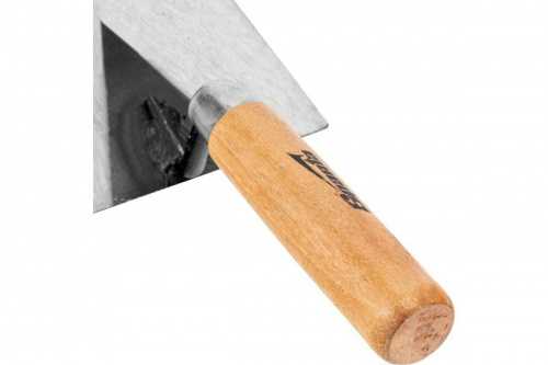 Кельма бетонщика стальная, 200 мм, деревянная ручка// Sparta фото 5