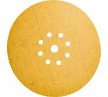 СМиТ PRO шлифовальный диск на липучке: диаметр 225 мм/ Р120 - 9 отверстий 