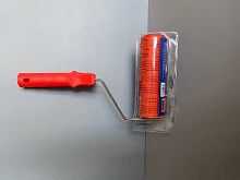 ВЕ-8101-010	ARCH Валик  красный резиновый с ручкой "Кора березы"    диаметр 48мм