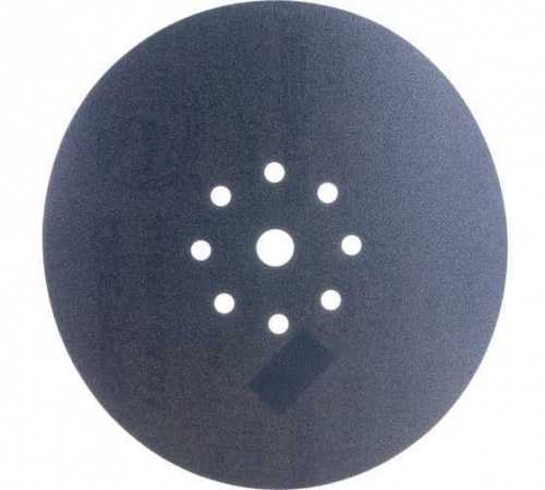 СМиТ шлифовальный диск на липучке: диаметр 225 мм/ Р150 - 9 отверстий фото 2
