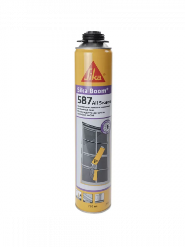 Sika Sika Boom-587 All Seasons  всесезонная  полиуретановая профессиональная пена