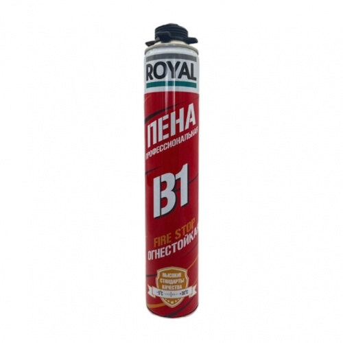 ROYAL В1 FIRESTOP пена профессиональная огнестойкая ROYAL В1 FIRESTOP пена профессиональная огнестойкая