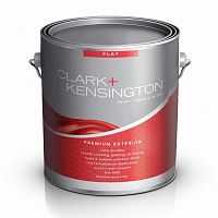 CLARK+KENSINGTON PAINT+PRIMER IN ONE FLAT PREMIUM ENAMEL EXTERIOR ФАСАДНАЯ КРАСКА 