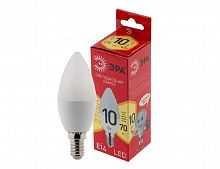 Лампа светодиодная RED LINE LED B35-10W-827-E14 R 10Вт B35 свеча 2700К тепл. бел. E14 Эра Б0049641