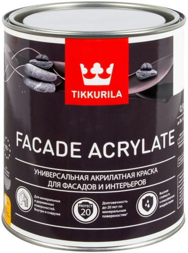 Tikkurila Facade Acrylate Краска акрилатная для фасадов и интерьеров