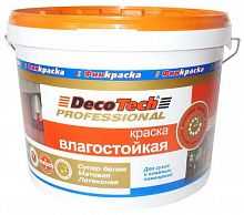 DecoTech Professional интерьерная влагостойкая латексная краска