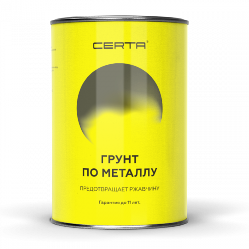 Эмаль "CERTA-PLAST" грунт песочно-желтый фасовка 0,8 кг Эмаль "CERTA-PLAST" грунт песочно-желтый фасовка 0,8 кг