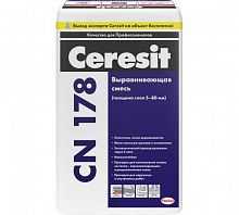 Ceresit CN178 Легковыравнивающая смесь д/стяжек (5-80 мм)