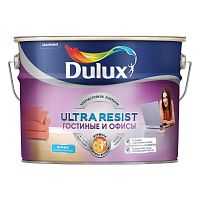 DULUX Ultra Resist Гостиные и Офисы краска для стен и потолков база BС  
