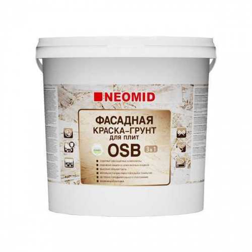 NEOMID Краска-грунт для плит OSB Proff  3в1 
