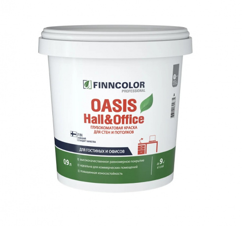 FINNCOLOR OASIS HALL & OFFICE Краска для стен и потолков FINNCOLOR OASIS HALL & OFFICE Краска для стен и потолков