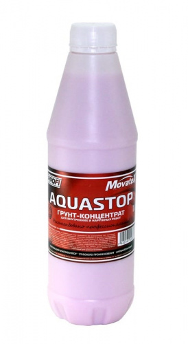 Movatex AQUASTOP PROFI Грунт-концентрат для внутренних и наружных работ