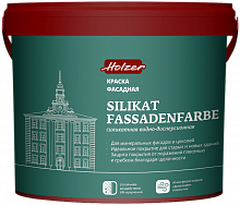 Holzer Silikat Fassadenfarbe краска для наружных работ силикатная
