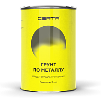 Эмаль "CERTA-PLAST" грунт песочно-желтый фасовка 0,8 кг