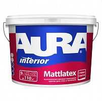 AURA MATTLATEX краска моющая для стен и потолков
