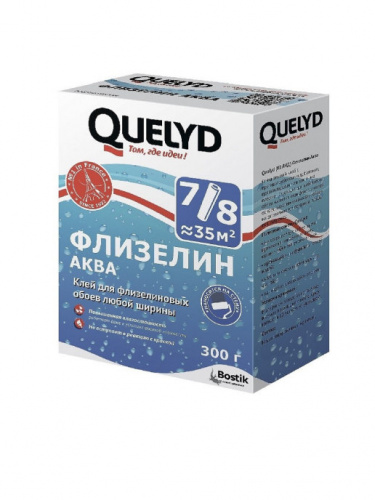 Quelyd ФЛИЗЕЛИН Aqua клей обойный для влажных помещений Quelyd ФЛИЗЕЛИН Aqua клей обойный для влажных помещений