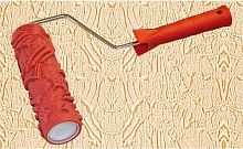 SF 8101-E-097 ARCH Валик  красный резиновый с ручкой "Руно "    диаметр 38мм