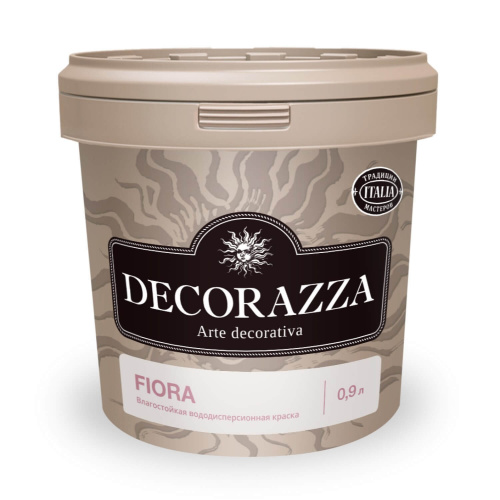 Decorazza FIORA влагостойкая интерьерная краска