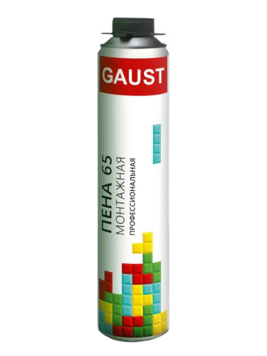 Gaust 65 пена монтажная профессиональная
