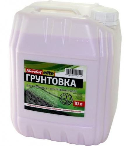 Movatex elite грунтовка глубокого проникновения для внутренних работ фото 3 Movatex elite грунтовка глубокого проникновения для внутренних работ фото 3