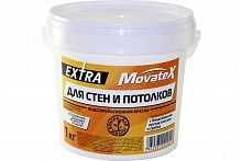 Movatex EXTRA краска в/д для стен и потолков с биодоб. против плесени и грибка