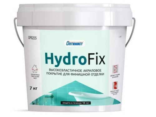ОПТИМИСТ C407 Покрытие гидроизоляционное высокоэластичное HydroFix фото 2