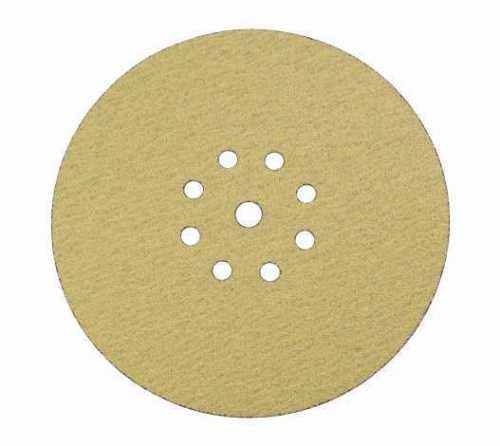 СМиТ шлифовальный диск на липучке: диаметр 225 мм/ Р180 - 9 отверстий фото 3