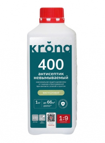 Krona 400 Невымываемый антисептик конц. 1:9