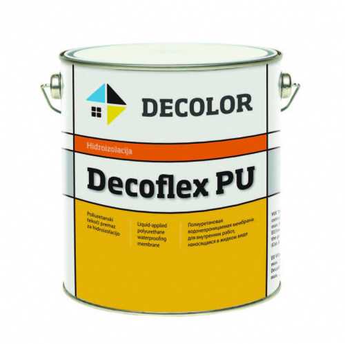 DECOLOR Decoflex PU gray полиуретановая гидроизоляция