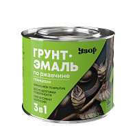 UZOR Грунт-эмаль по ржавчине 3в1