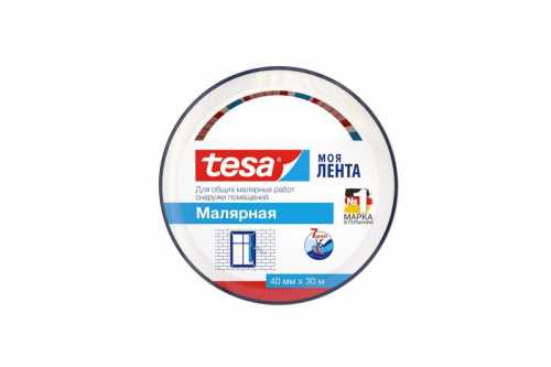 55595-00000-00 Tesa Lenta Малярная лента для наружных работ 30 м × 40 мм
