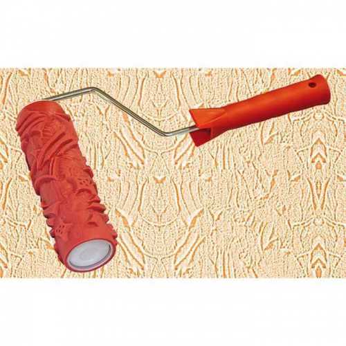 SF 8101-E-097 ARCH Валик  красный резиновый с ручкой "Руно "    диаметр 38мм фото 3