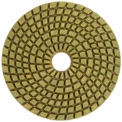 Алмазный гибкий шлифовальный круг Matrix,100 мм, P 50, мокрое шлифование фото 3