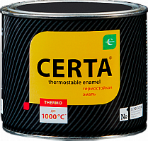 CERTA Эмаль термостойкая по металлу и бетону