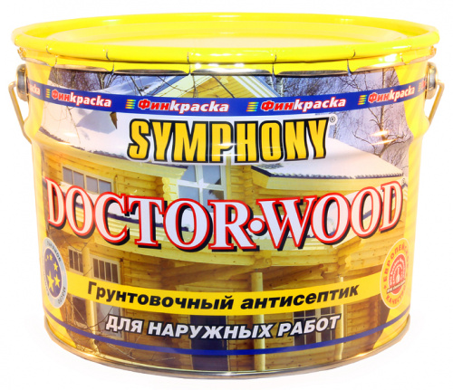 SYMPHONY DOCTOR WOOD грунтовочный антисептик на основе льняного масла