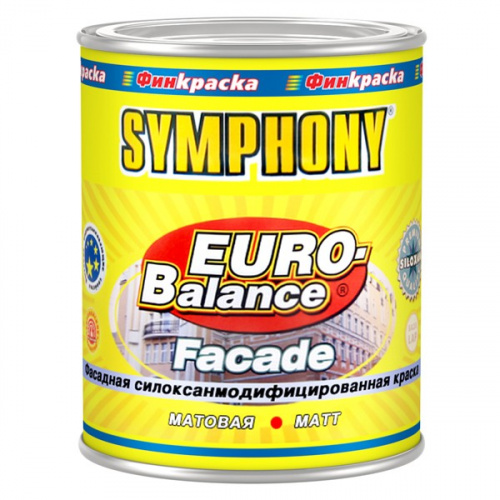 SYMPHONY EURO-Balance Facade Siloxan фасадная силоксанмодифицированная краска SYMPHONY EURO-Balance Facade Siloxan фасадная силоксанмодифицированная краска